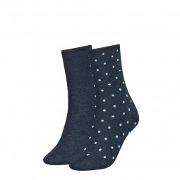 Tommy Damesocken Dots Doppelpack