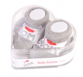 Baby-Söckchen -I love Mom-