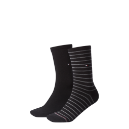 Woman Streifen/uni Damen-Socken