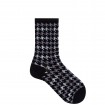 Damen-Socke gemustert Glencheck - Houndstooth